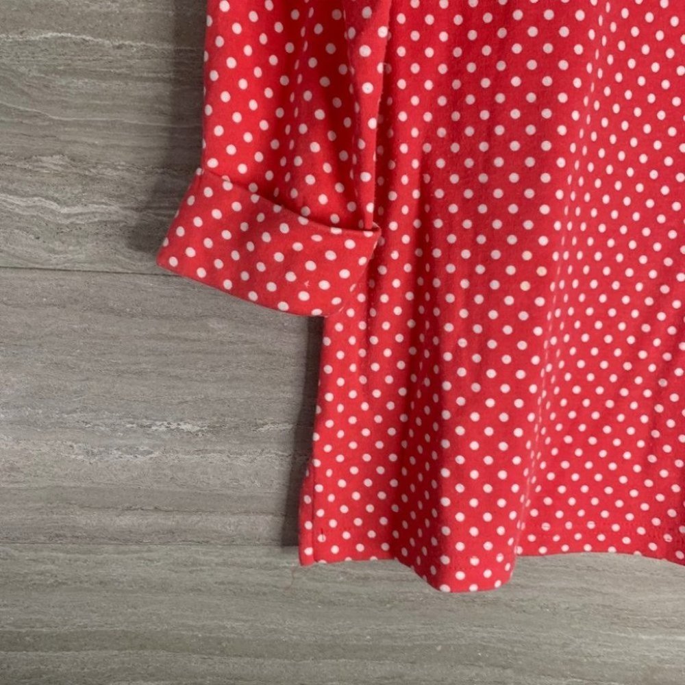Women’s Karen Scott Polka Dot Blouse - Picture 3 of 6